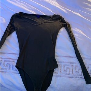 Olive green body suit